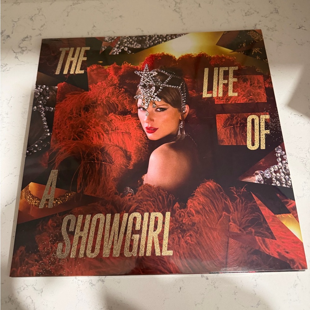 Taylor Swift The Life of a Showgirl Tiny Bubbles in Champagne Limited Edition LP